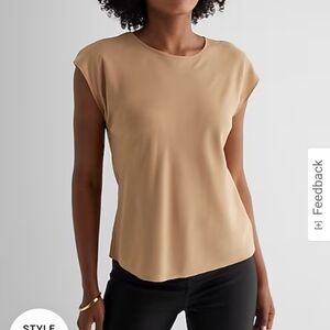 Crew Neck Gramercy Tee (Pecan)